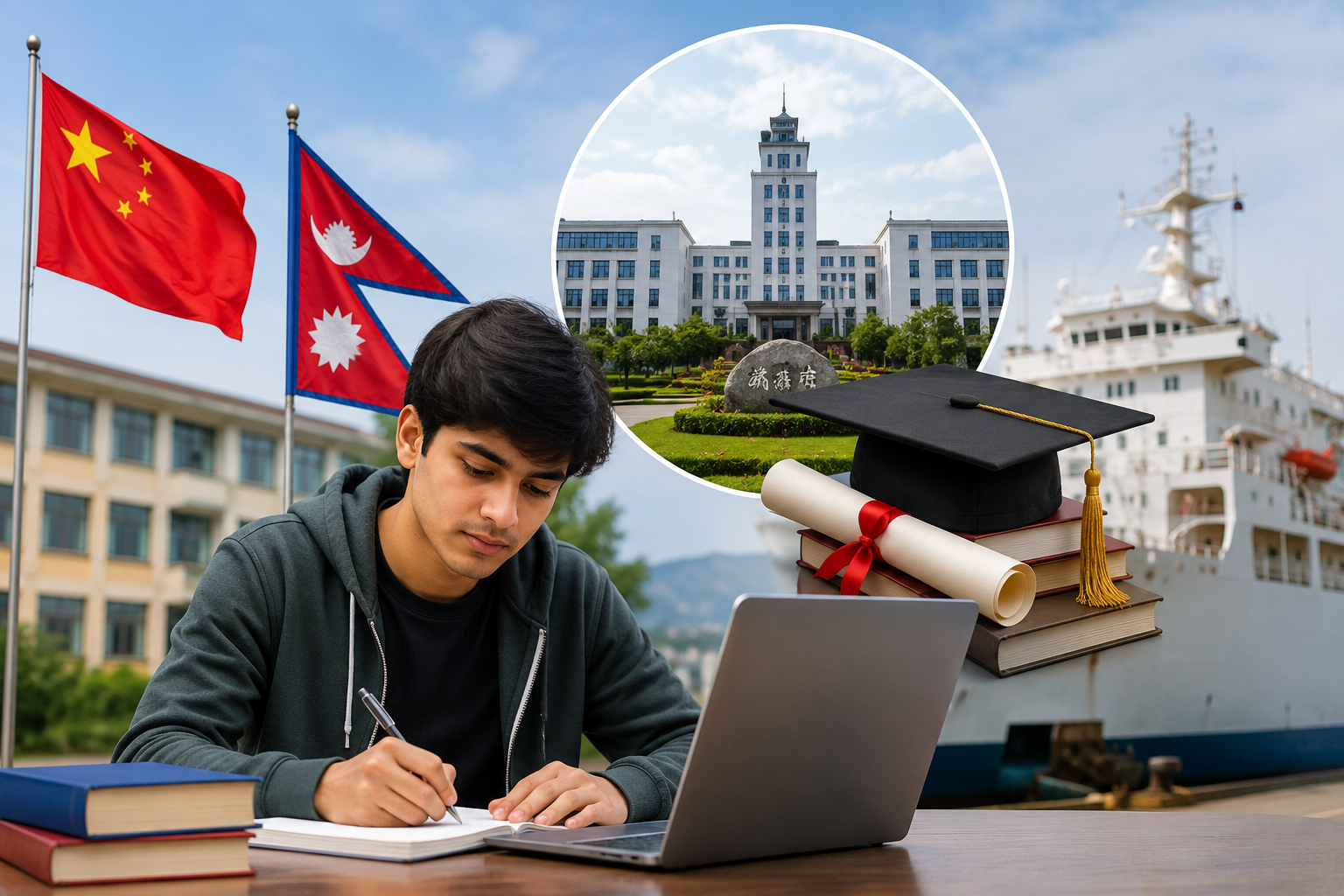 China Offers Two Transportation Scholarship Seats for Nepali Students at Dalian Maritime University