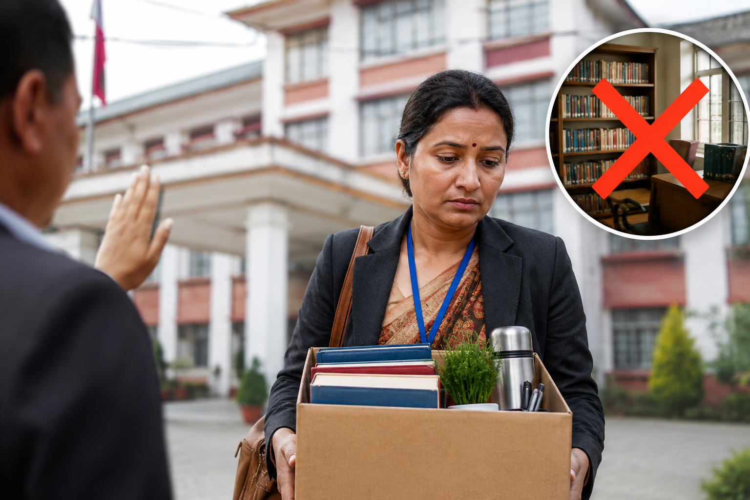 Education Ministry Removes Library Officer Tulasi Bhandari from Service