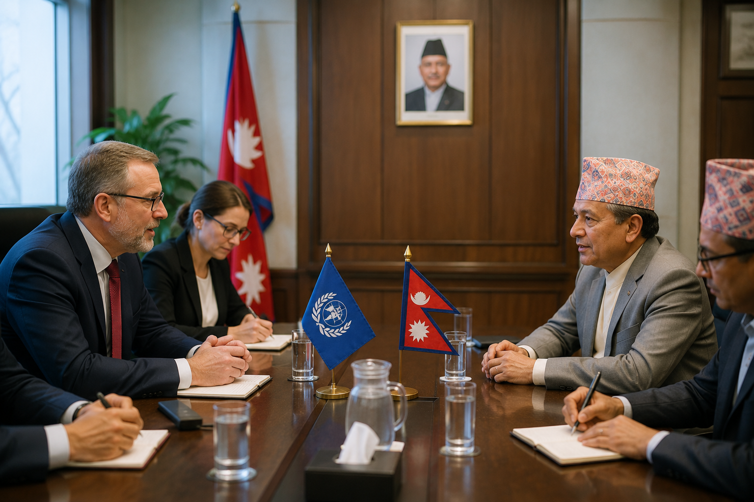 Finance Minister Wagle Meets APG High-Level Delegation on Nepal’s Grey List Action Plan