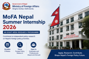 Foreign Ministry Launches MoFA Summer Internship 2026 for Foreign Policy Research
