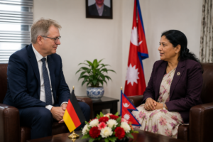 Minister Sita Badi Meets German Ambassador Udo Eugen Volz