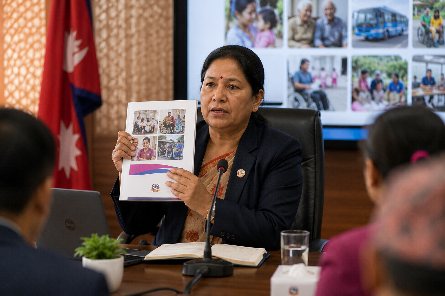 Minister Sita Badi Presents 51-Day Progress of Women and Social Security Ministry