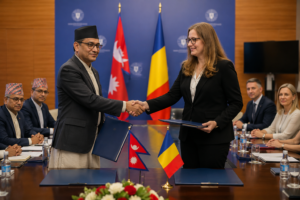 Nepal and Romania Hold First Bilateral Consultation Meeting in Bucharest