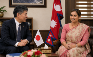 Women Minister Sita Badi Meets Japanese Ambassador Maeda Toru