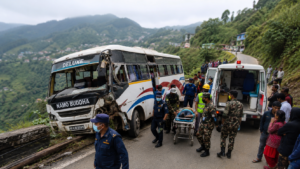 Deadly Bus Crash in Namo Buddha Leaves Eight Dead, Sixteen Injured