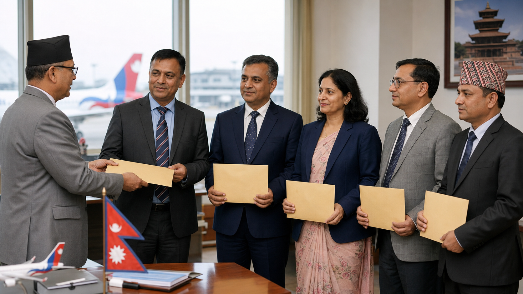 Five Selected for Nepal Airlines Board After Open Competition