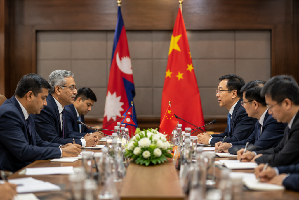 Nepal, China Review Development Projects, Agree to Speed Up Implementation