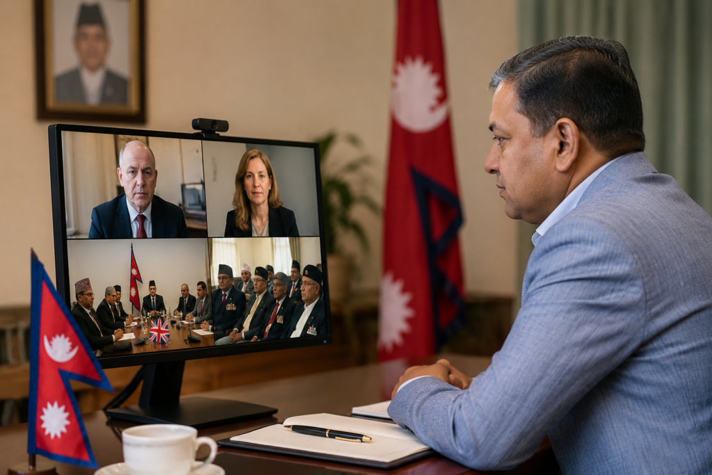 Nepal Raises Gurkha Pension Issue in High-Level UK Defence Talks
